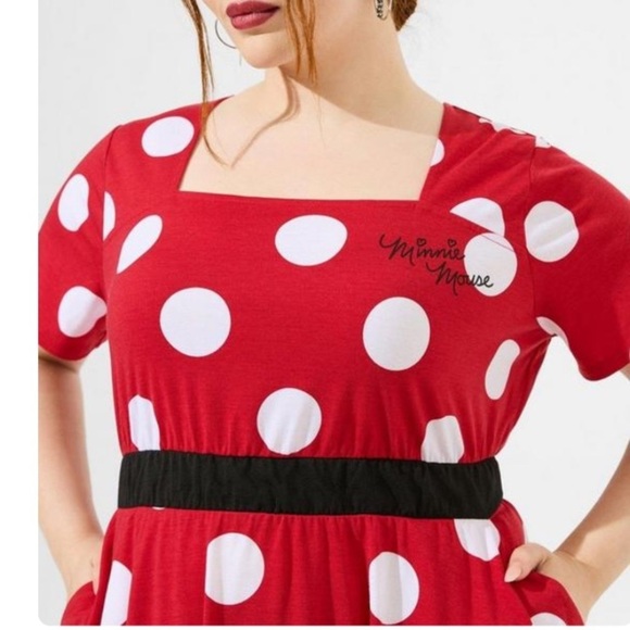 TORTID NWT Disney Minnie Mouse Mini Dress Halloween - Picture 4 of 5